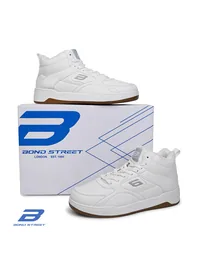 Bond Street Men White Casual Sneakers
