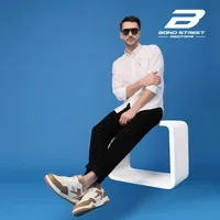 Bond Street Men's Beige Casual Sneakers - Bond Street by Redtape