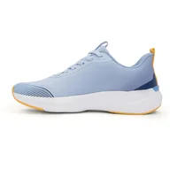 Red Tape Blue White Knit Sports Shoes for Men, men's sports shoes — inner side view