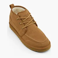 Bench Fleece Lined Lace-Up Winter Boot in Brown, men's boots — side profile view