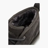 Bench Fleece Lined Lace-Up Winter Boot in Black, men's boots — inner side view