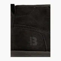 Bench Fleece Lined Lace-Up Winter Boot in Black, men's boots — front and back view