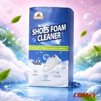 Biki 3X Power Shoes Foam Cleaner – Powerful Foam Shoe Cleaner for Instant Spotless Shine, Sneaker & Leather Cleaning Solution