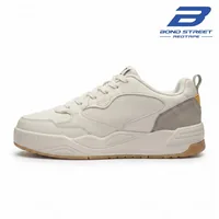 Bond Street Men's White Casual Sneakers Bond Street by Redtape, men's casual shoes — heel detail