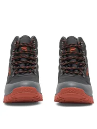 FILA Lavarone Mid Men’s Waterproof Trekking and Winter Boots, men's boots — front and back view