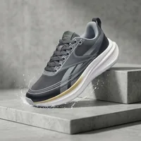Reebok Light Float Running Shoes — Light Ash Marled (White/Grey) | Ultra-Lightweight EVA