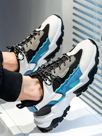 Impakto Chunky Sneakers with Trident Sole — inner side view