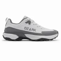 Ozark Grey Flex Trekking Shoes for Men, men's trekking shoes — side profile view