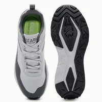 Red Tape Grey Trekking Shoes for Men, men's outdoor shoes — top view