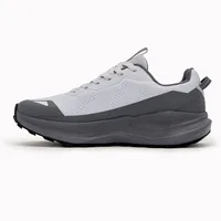 Red Tape Grey Trail Running Shoes for Men, men's outdoor shoes — inner side view