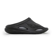 Red Tape Men Casual Pool Sliders for Everyday Comfort in Black, men's sliders — side profile view