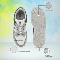 Red Tape Low Cut Lifestyle Sneakers for Men in Grey Blue | Lifestyle Sneakers