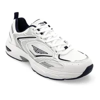 Red Tape Casual Shoes for Men for Everyday Style in Grey/Navy, men's lifestyle sneakers — heel detail