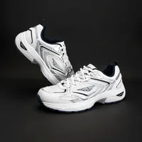Red Tape Casual Shoes for Men for Everyday Style in Grey/Navy, men's lifestyle sneakers — outsole and tread detail