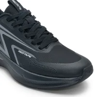 Red Tape Low Cut Sports Shoes for Men in Black, men's sports shoes — outsole and tread detail