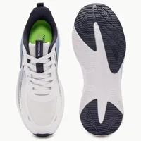 Red Tape White Blue Mesh Sports Shoes for Men, men's sports shoes — top view