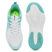 Red Tape Low Cut Sports Shoes for Men in Aqua White, men's sports shoes — top view