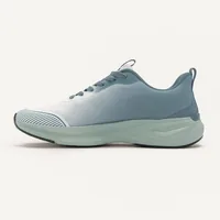Red Tape Blue Green Knit Sports Shoes for Men, men's sports shoes — inner side view