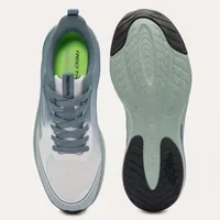 Red Tape Blue Green Knit Sports Shoes for Men, men's sports shoes — top view