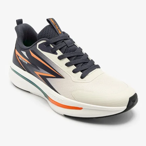 Red Tape Low Cut Sports Shoes for Men in Navy, men's sports shoes — angled front view
