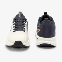Red Tape Low Cut Sports Shoes for Men in Navy, men's sports shoes — front and back view