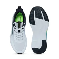 Red Tape Low Cut Sports Shoes for Men in White, men's sports shoes — top view
